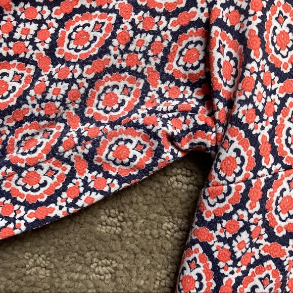 Talbots Patterned Blouse - Picture 2 of 7